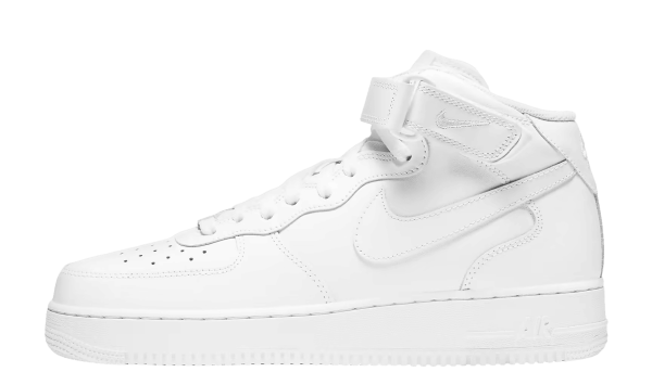 air force mid triple white