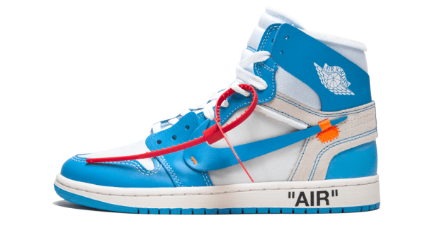 Air Jordan 1 Retro High x Off White University Blue