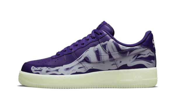 Air Force 1 Purple Skeleton