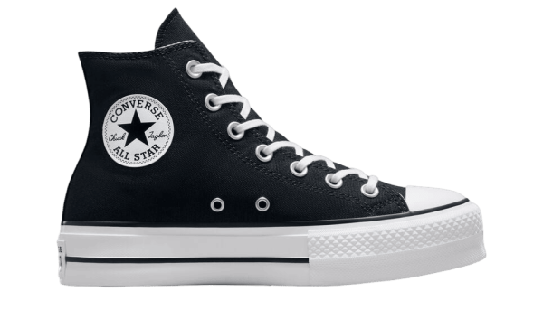 All Star Chuck Taylor Plataforma Negras