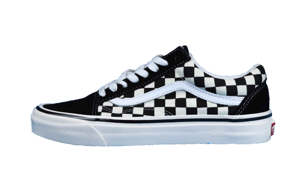 Vans Old Skool Cuadros Blanco Negro