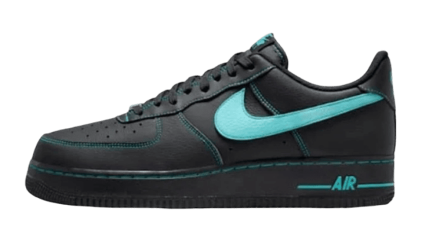 Air Force 1 Utility Negras Azul Logo