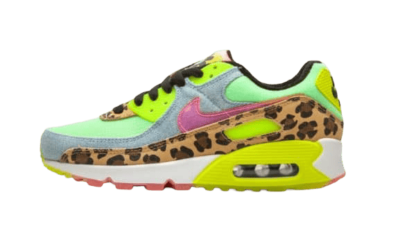 Nike Air Max 90 lX Denim Leopard Print
