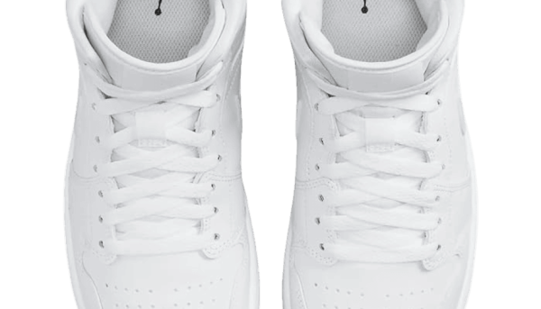 Air Jordan 1 Mid Triple White