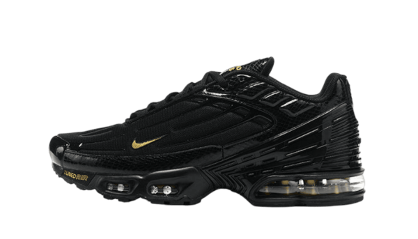 Air Max Plus TN Negras Dorado