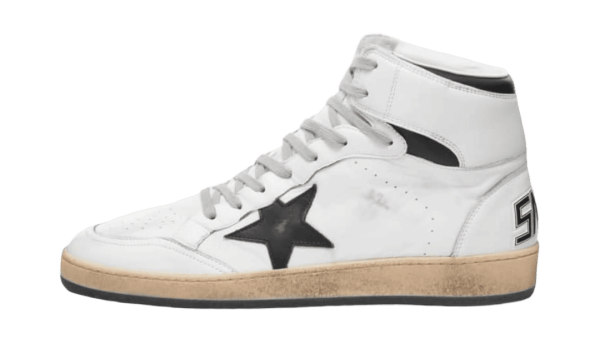 Golden Goose High Blancas Estrella Negra