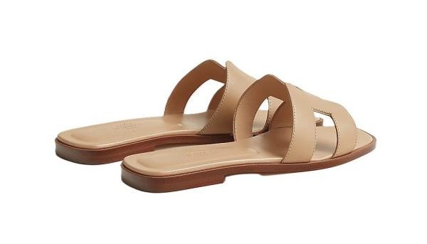 Hermes Sandal Oran Beige Natura