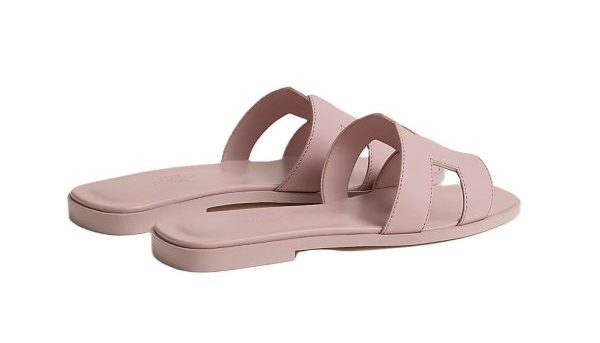 Hermes Sandal Oran Rose Cancan