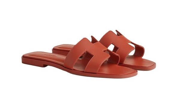 Hermes Sand Oran Rouge de Turin