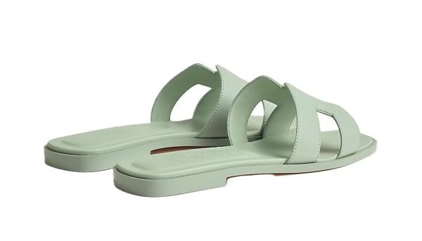 Hermes Sandal Oran Verd D´eau