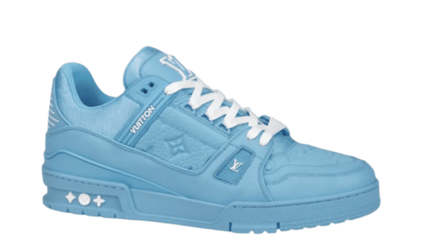louis vuitton trainer azules
