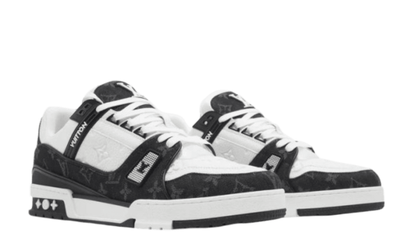 Louis Vuitton Trainer White Black