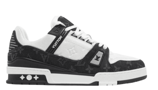 Louis Vuitton Trainer White Black