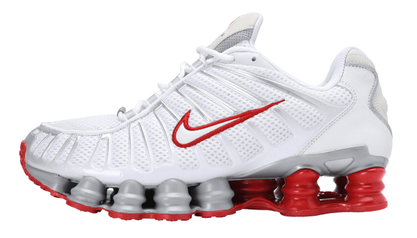 nike shox tl blancas rojas