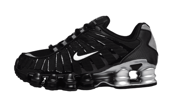 Nike Shox TL Negras Logo Blanco