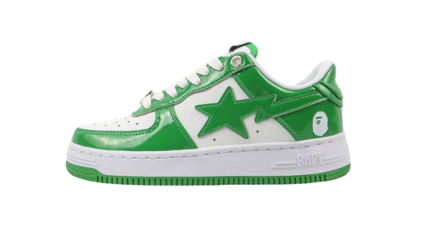 Bapesta Low Green White