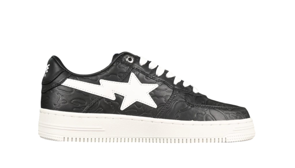 Bapesta Low Line Camo Black