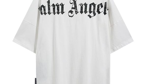 Camiseta Palm Angels Básica Blanca