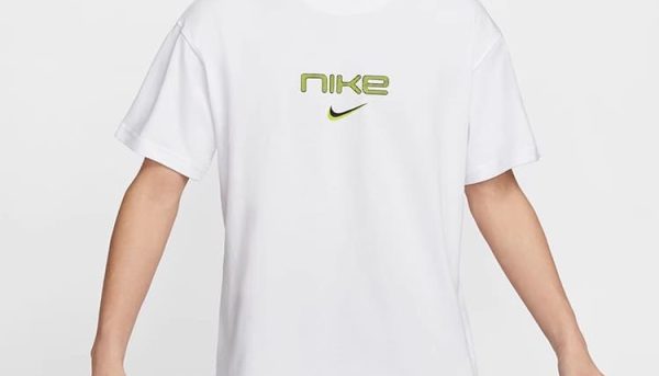 Camistea Nike Blanca Logo