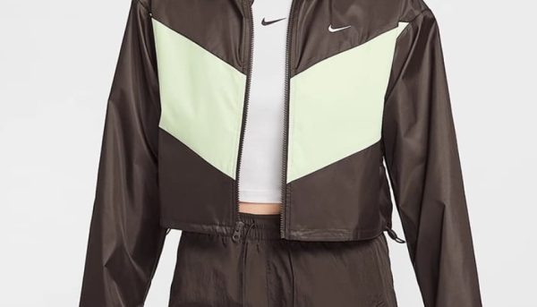 Chaqueta Nike Marron Verde Deportiva