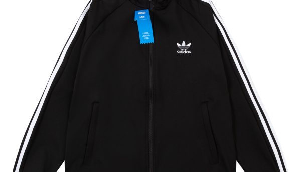Chaqueta Adidas Negro Rayas