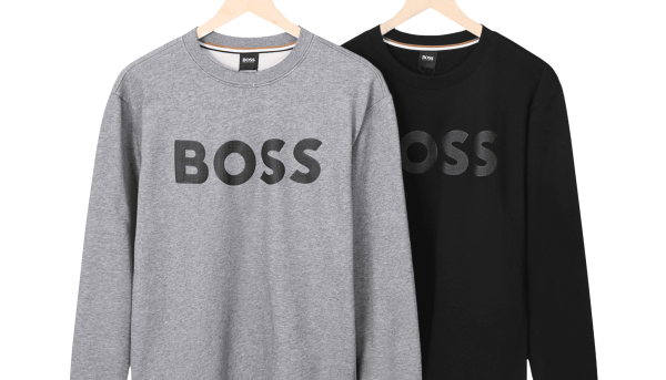 Jersey Hugo Boss Negro Y Gris