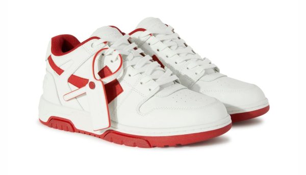 Off White Out Of Office Blancas Rojo
