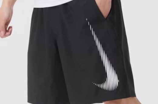 Pantalon Corto Logo Nike Negro