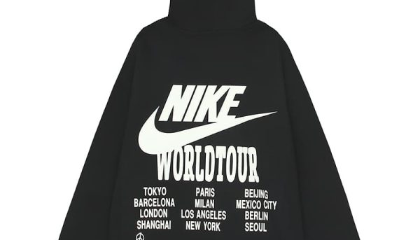 Sudadera Negra Nike Worldtour