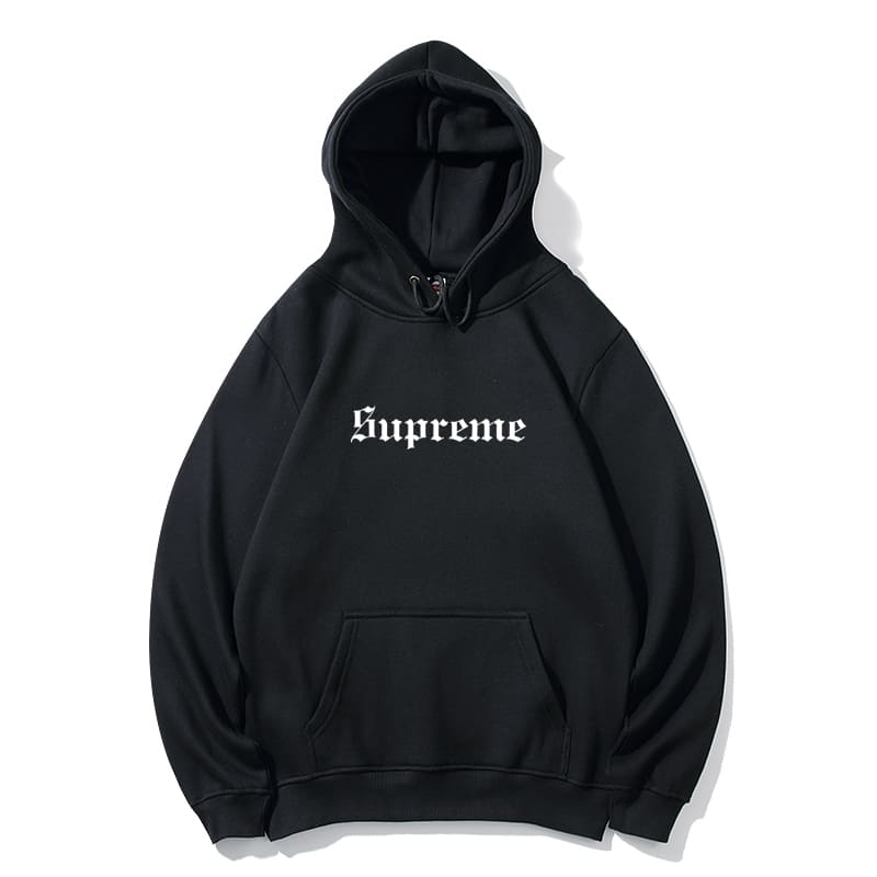 Sudadera Negra Supreme