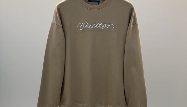 Sudadera Sin Capucha Louis Vuitton Marron
