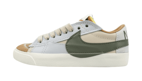 Blazer Low 77 Jumbo Sand Drift Medium Olive