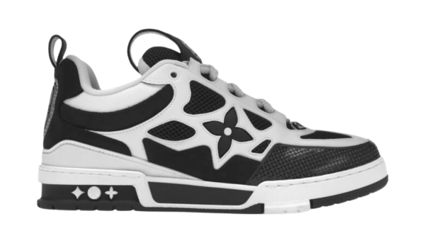 LV Trainer Skate Black White 