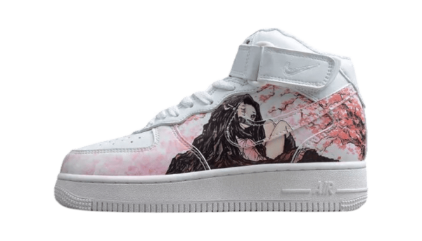 Nike Af1 High 07 Lvl 8 White Pink Black