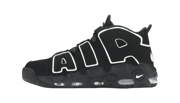 Nike Air More Uptempo Black White