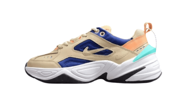 Nike M2K Tekno Desert Ore Deep Royal Blue Fuel