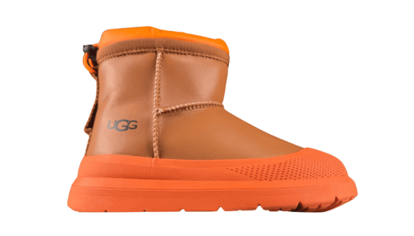 botas classic weather mini naranja vibrante