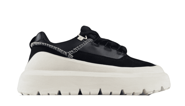 tenis UGG Heritage Utility negro y blanco