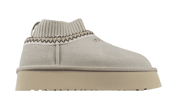 zuecos ugg tasman platform beige