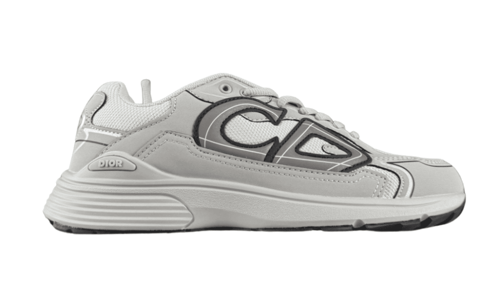 zapatillas Dior B30 gris claro